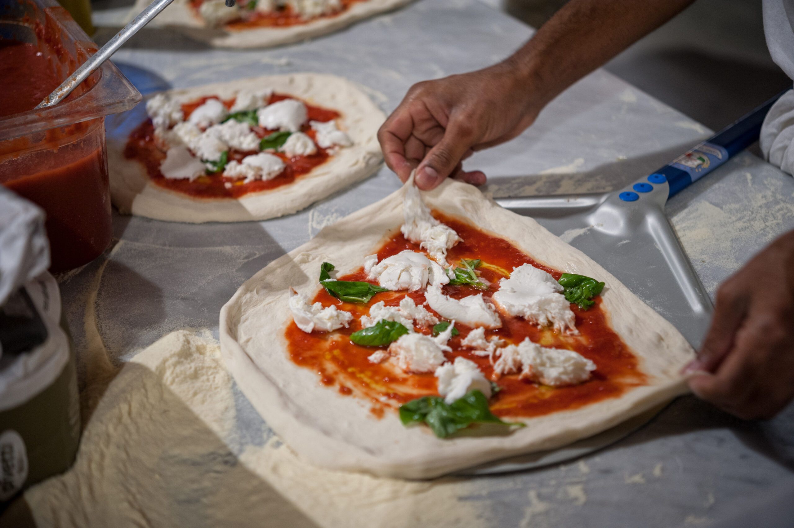 Composizione con 3 pizze